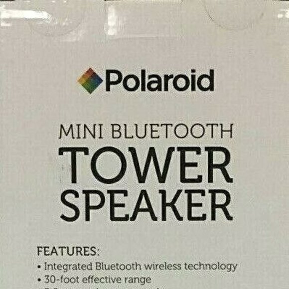 Purple POLAROID Tower Speaker . (Bluetooth & Wireless) - Picture 4 of 5